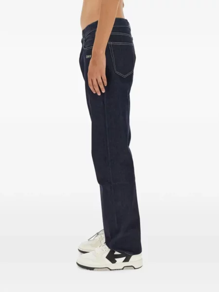 Blugi Off-white alb