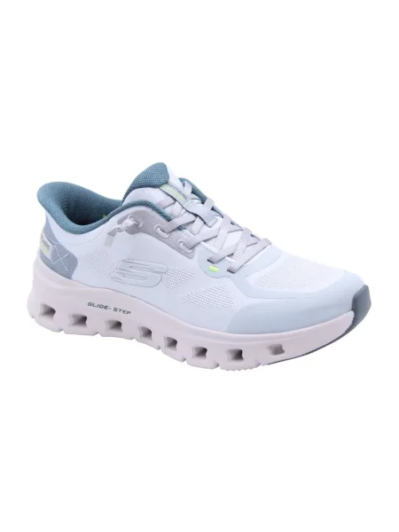 Sneakersy Skechers niebieskie