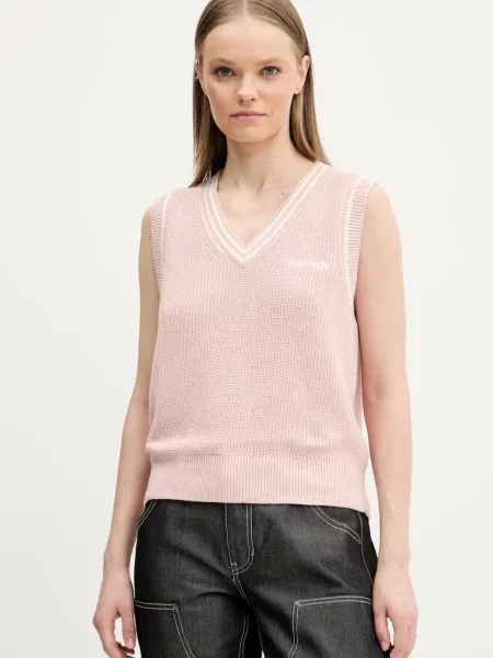 Brezrokavnik Guess Jeans roza