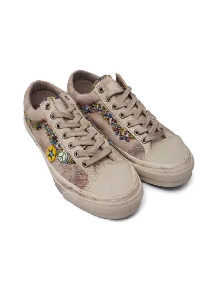 Sneakersy Vans Old Skool skórzane beżowe