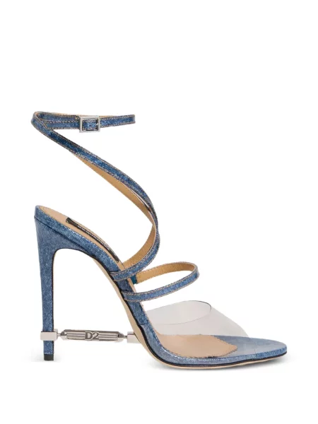 Sandale Dsquared2 cu cataramă albastru