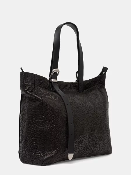 Кожаная сумка Allsaints