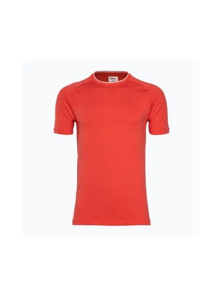 Футболка Wilson Team Seamless Crew infrared