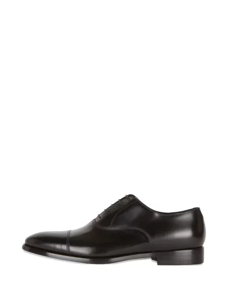 Oxford Boggi Milano din piele negru