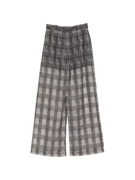 Pantaloni Quetsche în carouri negru