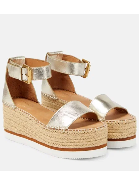 Sandale See By Chloe din piele cu platformă