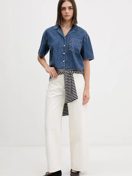 Tommy Jeans Cămașă CHAMBRAY