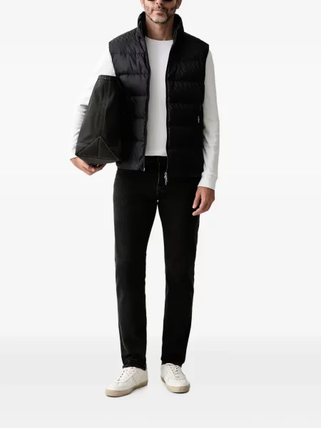 Blugi Armani Exchange cu autograf gri