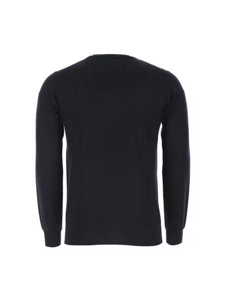 Sweter Paolo Pecora wełniany niebieski