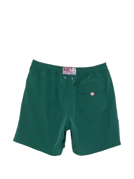 Slip de baie Mc2 Saint Barth cu autograf verde