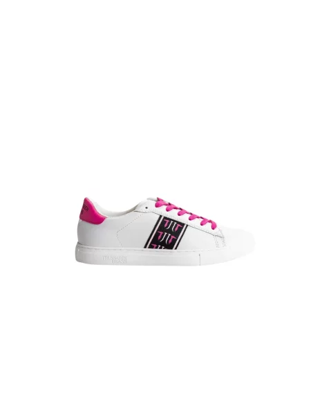 Sneakersy Trussardi skórzane białe