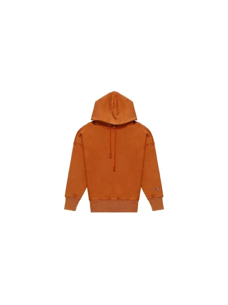 Champion Reverse Weave Crewneck Hoodie Mężczyźni Bluzy i bluzy z kapturem Champion Size: S pomarańczowy