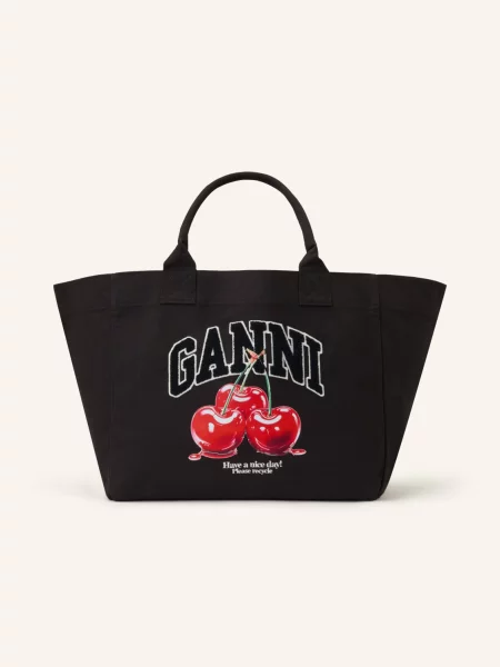 GANNI torebka czarna