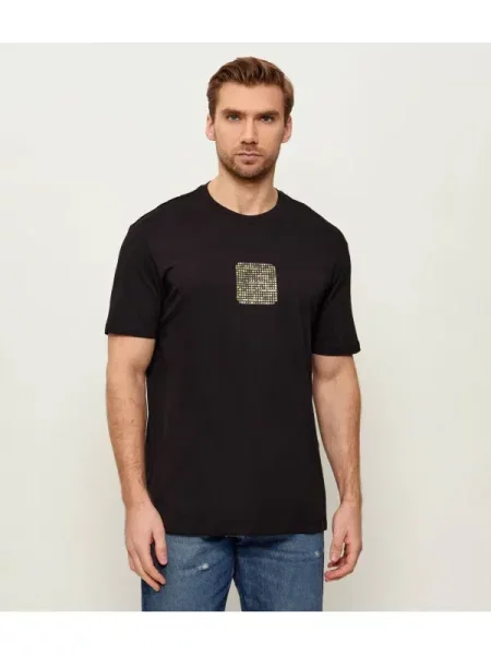 Armani Exchange Tricou negru