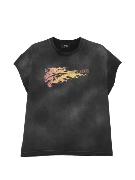 Tricou Thug Club cu imagine negru