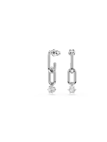 Swarovski Akcesoria Kobieta ONE SIZE Kryształowe kolczyki na co dzień szary