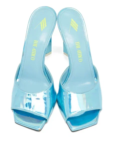 Kožené tenisky The Attico modré