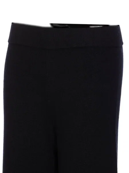 Pantaloni Max Mara de lână negru