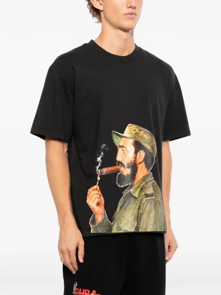 Tricou Melt cu imagine negru