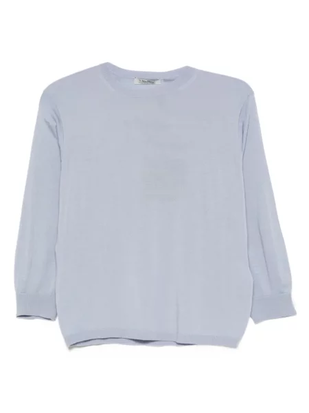 Top 's Max Mara de lână albastru