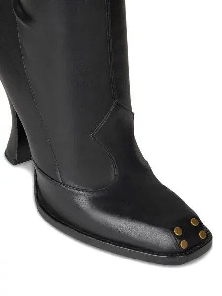 Kozačky Etro se cvočky černé