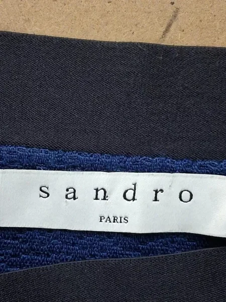 Fusta mini Sandro albastru