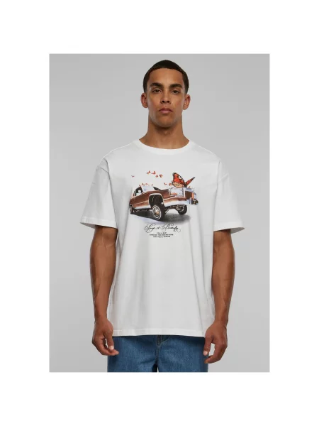 Тениска Mister Tee бяло