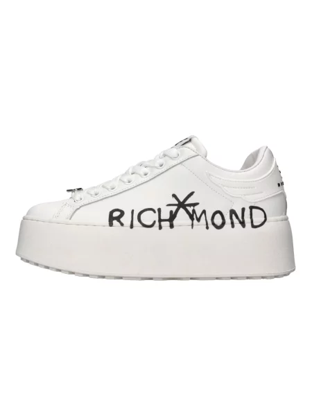 Sneakersy John Richmond skórzane białe