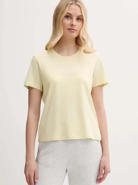 Calvin Klein Underwear lounge t-shirt κίτρινο