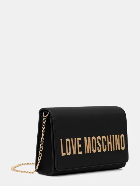 Ročna torba LOVE MOSCHINO črna