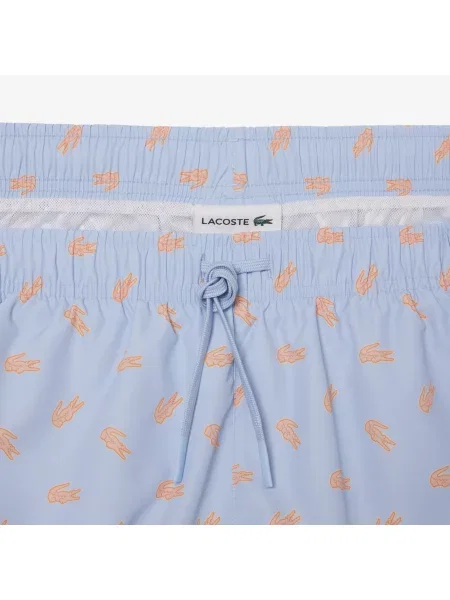 Шорты Lacoste голубые
