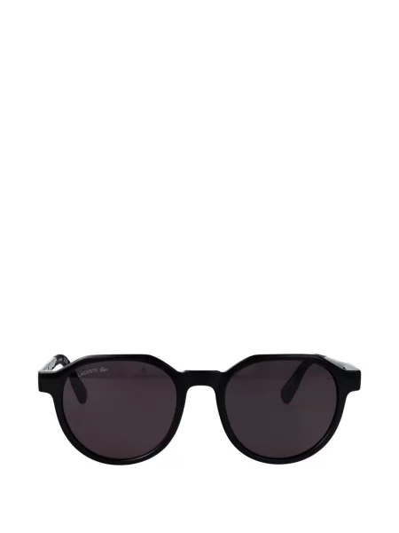 Ochelari de soare Lacoste cu imprimeu geometric negru