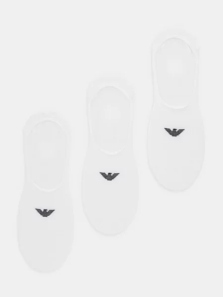 Emporio Armani Underwear Șosete joase alb