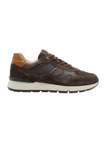 Sneakersy Nerogiardini brązowe