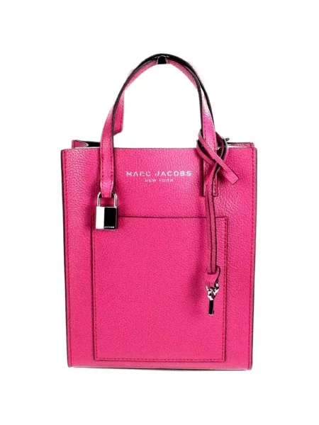 Geantă shopper Marc Jacobs din piele roz