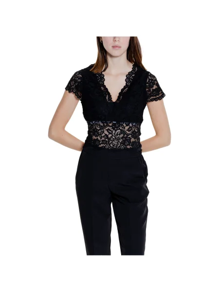 Bluză Morgan din dantelă negru