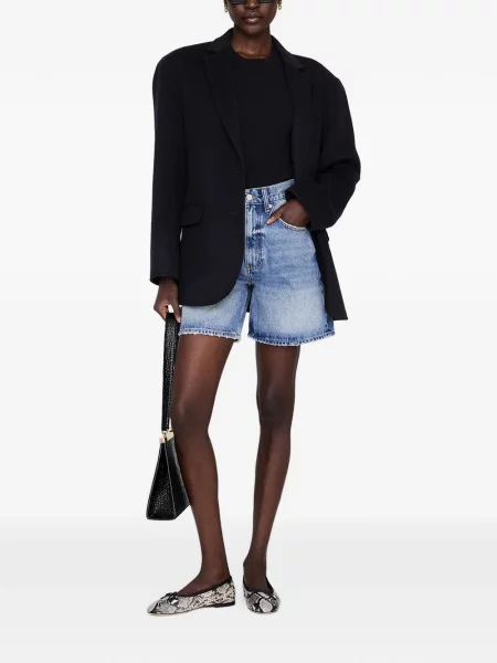 Pantaloni scurți Anine Bing albastru