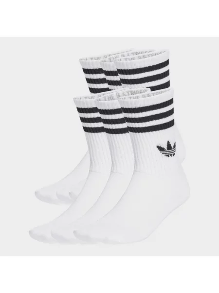 Skarpety długie adidas białe