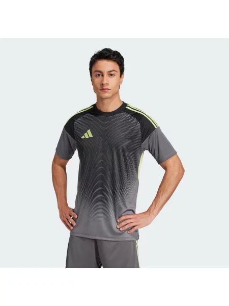 Koszulka sportowa Adidas z dżerseju szara