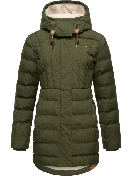 Ragwear Palton de iarnă Ashanta oliv