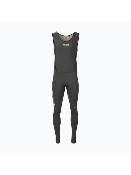 Costum de înot pentru bărbați Musto Flexlite Dynamic 2 mm Long John dark grey gri