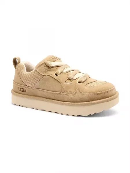 UGG Sneakers M LO LOWMEL | piele întoarsă bej