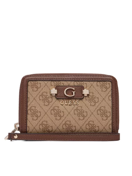 Novčanik Guess Lindsey SLG smeđa