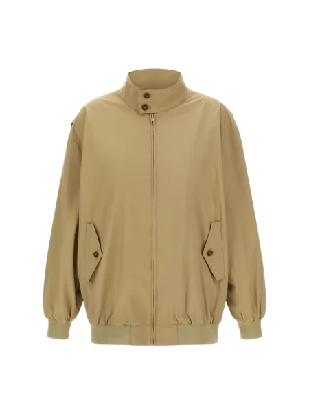 Kurtka bomber Mm6 Maison Margiela beżowy