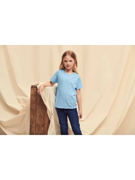 Tricou copii Fruit Of The Loom albastru