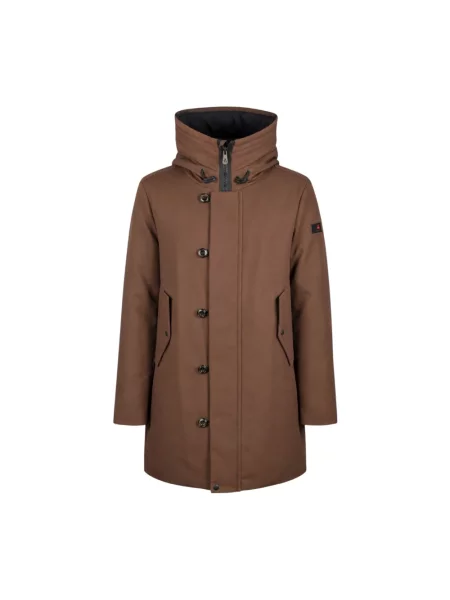 Parka Peuterey brązowa