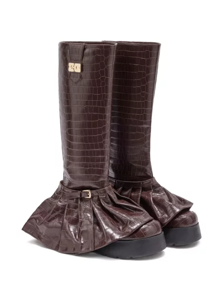 Botine Ganni roșu