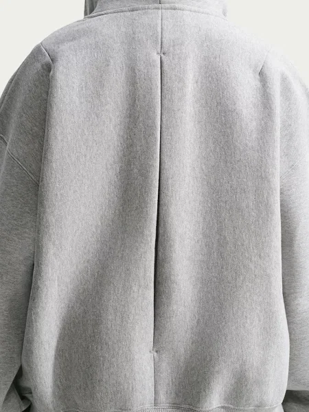 Nike Sportswear кофта на застібці з капюшоном з бавовною Studio Fleece