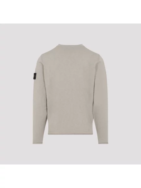 Sweter Stone Island z kamieniami beżowy