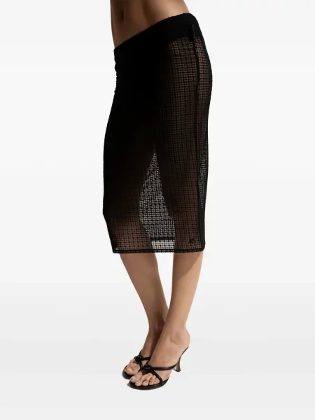 Spódnica Courreges czarna